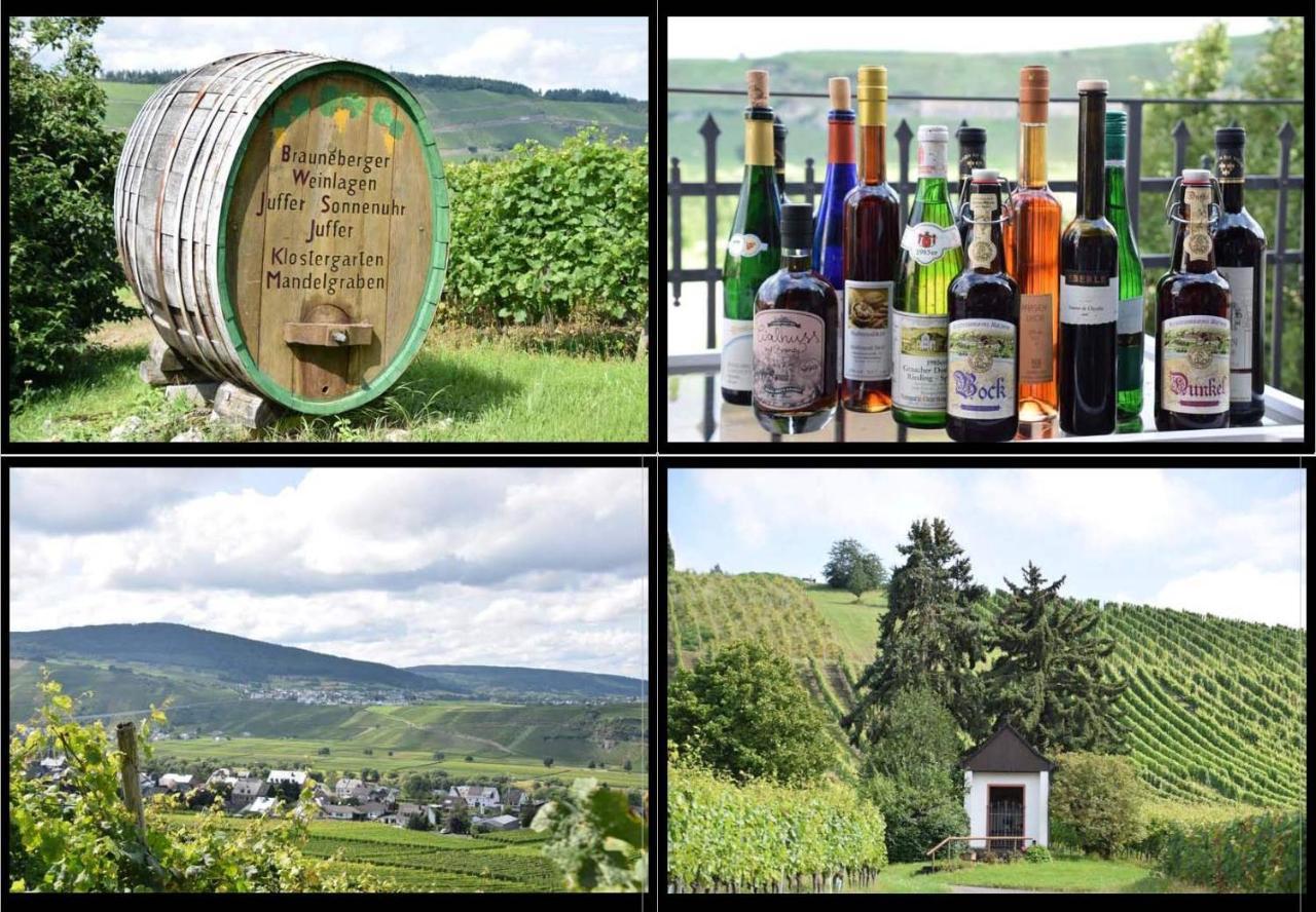The Wine Cellar In The Old Gemeinde House Brauneberg Exteriér fotografie